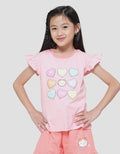 Little M Valentine 1 Baju Set Anak Perempuan