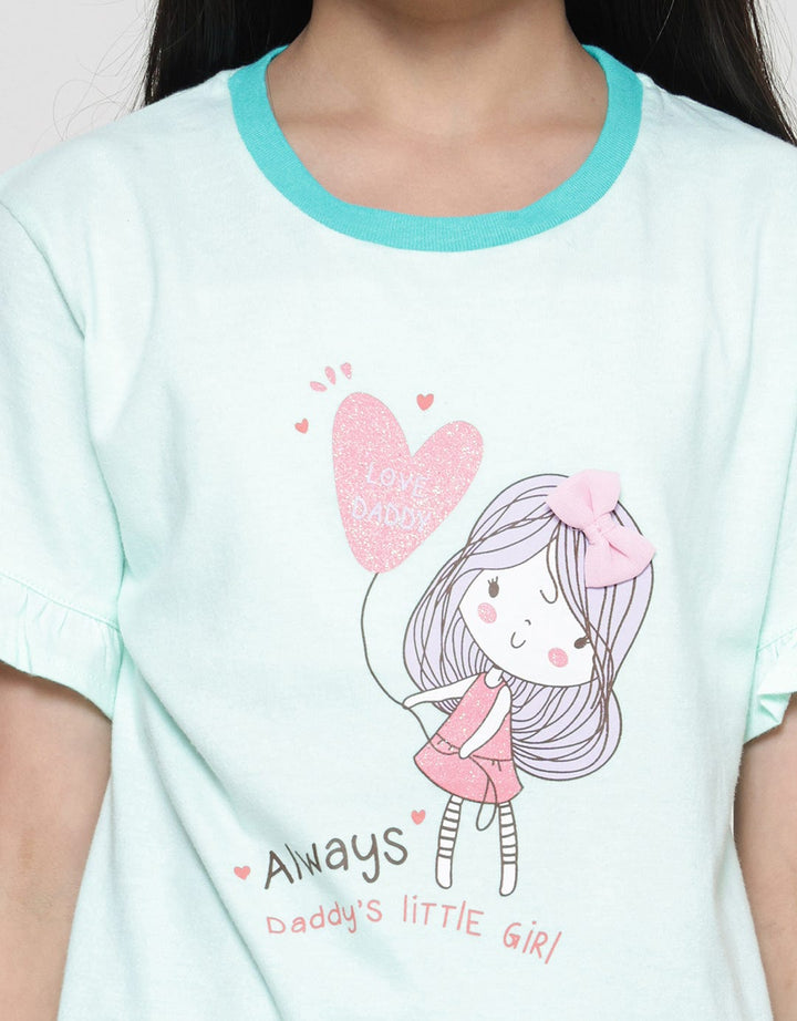Little M Valentine 3 Baju Set Anak Perempuan
