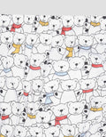 Kidz Too Brief Full Print Bear Scarf
