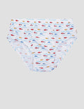 Kidz Too Single Fish Print Girls Underwear