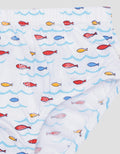 Kidz Too Single Fish Print Girls Underwear