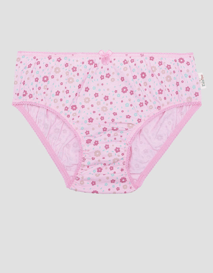 Kidz Too Flower Print Girls Underwear