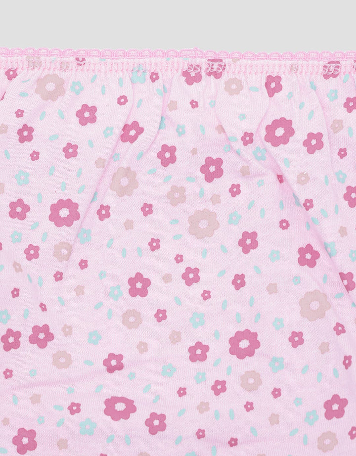 Kidz Too Flower Print Girls Underwear