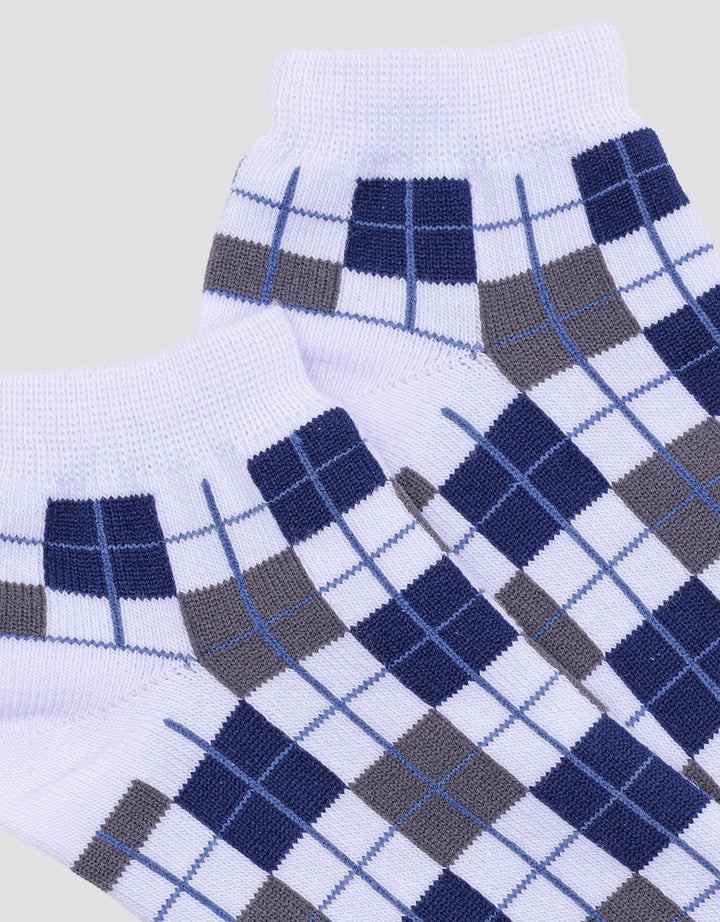 Kidz Too Block Square Ankle Socks