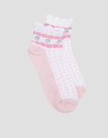 Kidz Too Strawberry Bracelet Socks for Kids