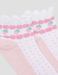 Kidz Too Strawberry Bracelet Socks for Kids