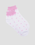 Kidz Too Love Print Kaus Kaki Anak Perempuan