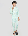 Kidz Too Kotak Dino Set Baju Tidur Anak Laki-Laki