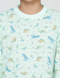 Kidz Too Kotak Dino Set Baju Tidur Anak Laki-Laki