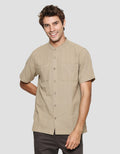 Details Collar Texture Men's Koko Shirt