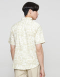 Details Pique Aop Tribal Robby Fit Kemeja Lengan Pendek Pria