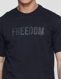 Details of Men's Short Sleeve T-shirt Hd Print Freedom Riko Fit