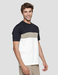Details Yd 3 Color Blocking Men's Short Sleeve T-Shirt