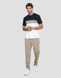 Details Yd 3 Color Blocking Men's Short Sleeve T-Shirt