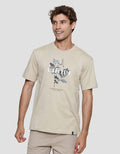 Details Comb Print Flower Dennis Fit Men's Short Sleeve T-Shirt