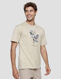 Details Comb Print Flower Dennis Fit Men's Short Sleeve T-Shirt