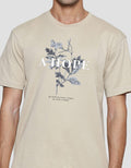 Details Comb Print Flower Dennis Fit Men's Short Sleeve T-Shirt