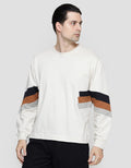 Details Cut And Sewn Color Blocking Oswald Fit Men's Sweater