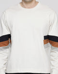 Details Cut And Sewn Color Blocking Oswald Fit Men's Sweater