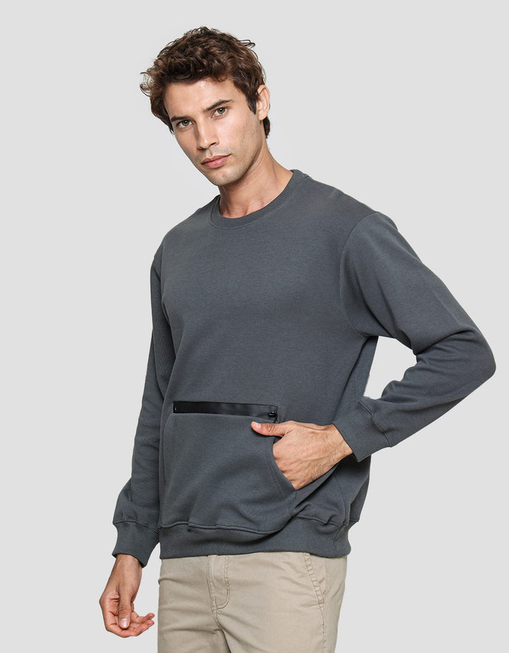 Details Interlock Packet Sweater Men