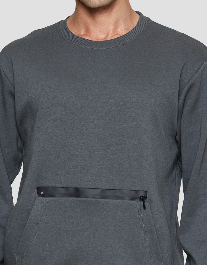 Details Interlock Packet Sweater Men