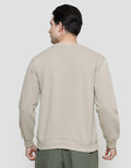 Details Interlock With Front Pockets Feather Gray Oswald Fit Men's Sweater