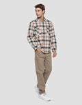 Details Twill Checks Men's Shirt