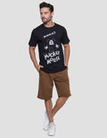 Disney Mickey Terrified Men's Short Sleeve T-Shirt