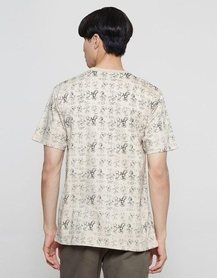 Disney Mickey Various Action Kaos Pria