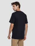 Marvel City Like Logo Glow In The Dark Kaos Lengan Pendek Pria