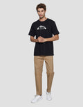 Marvel City Like Logo Glow In The Dark Kaos Lengan Pendek Pria