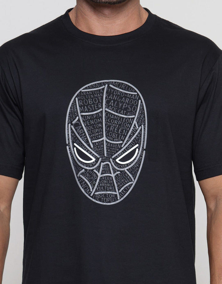 Marvel Spiderman Head Puff Men's T-Shirt