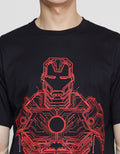 Marvel Iron Man Body Puff Men's T-Shirt