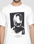 Marvel Iron Man Poster Kaos Casual Pria