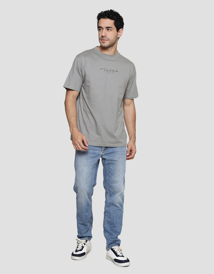 Marvel Tony Stark Saving The Eart Kaos Lengan Pendek Pria