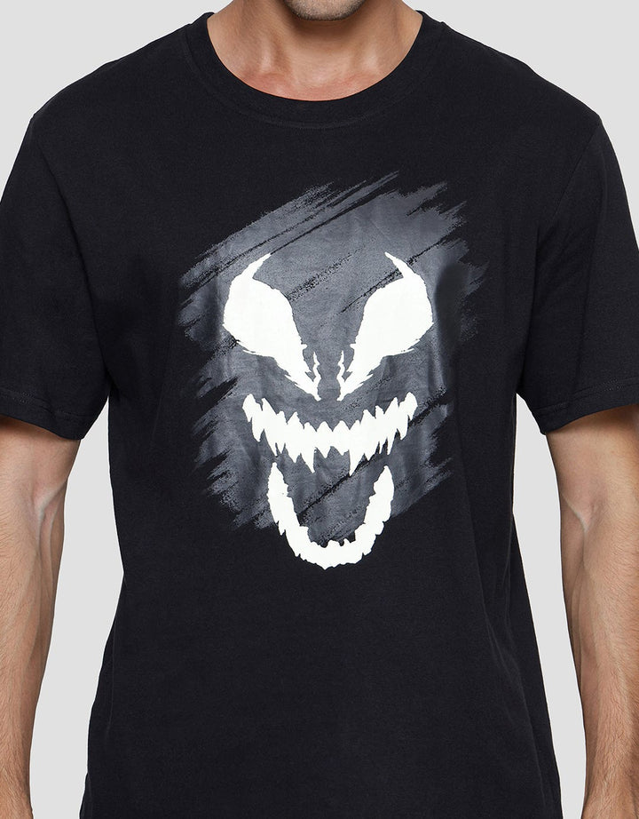 Marvel Venom Face Glow Kaos Pria