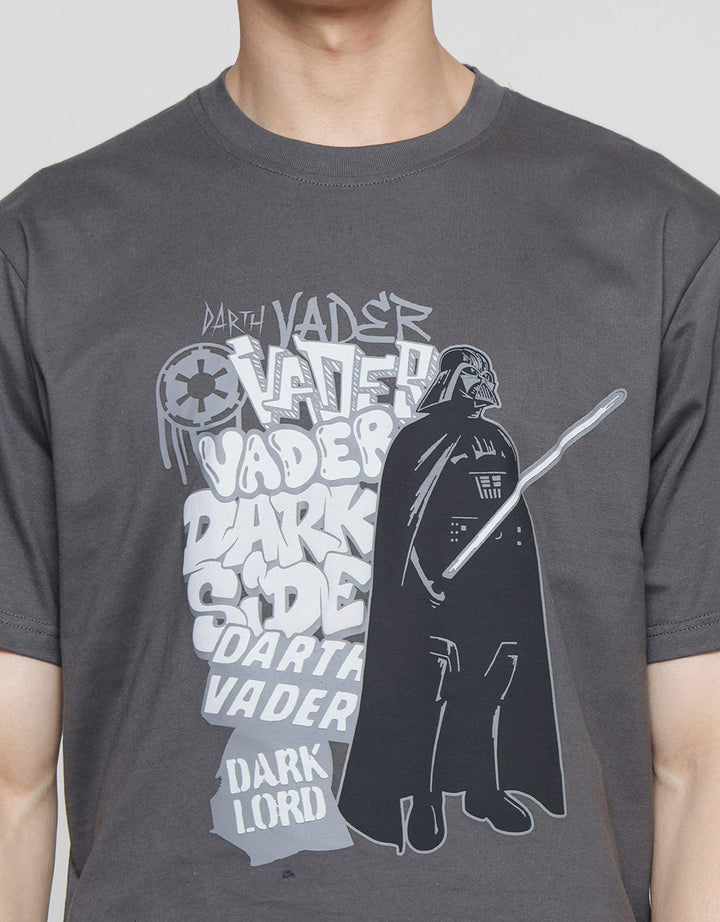 Star Wars Darth Vader And Lightsaber Puff Kaos Pria