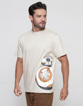 Star Wars BB8 Print Kaos Casual Pria