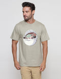 Star Wars Grogu Resting Kaos Casual Pria