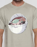 Star Wars Grogu Resting Kaos Casual Pria