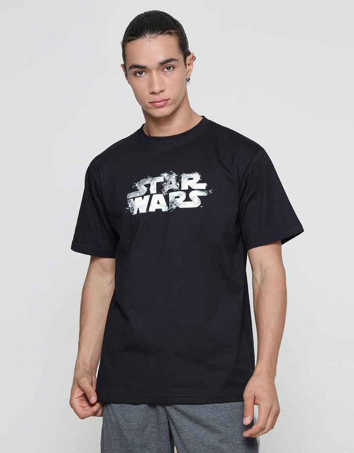 Star Wars Logo In Flame Casual Men's T-Shirt