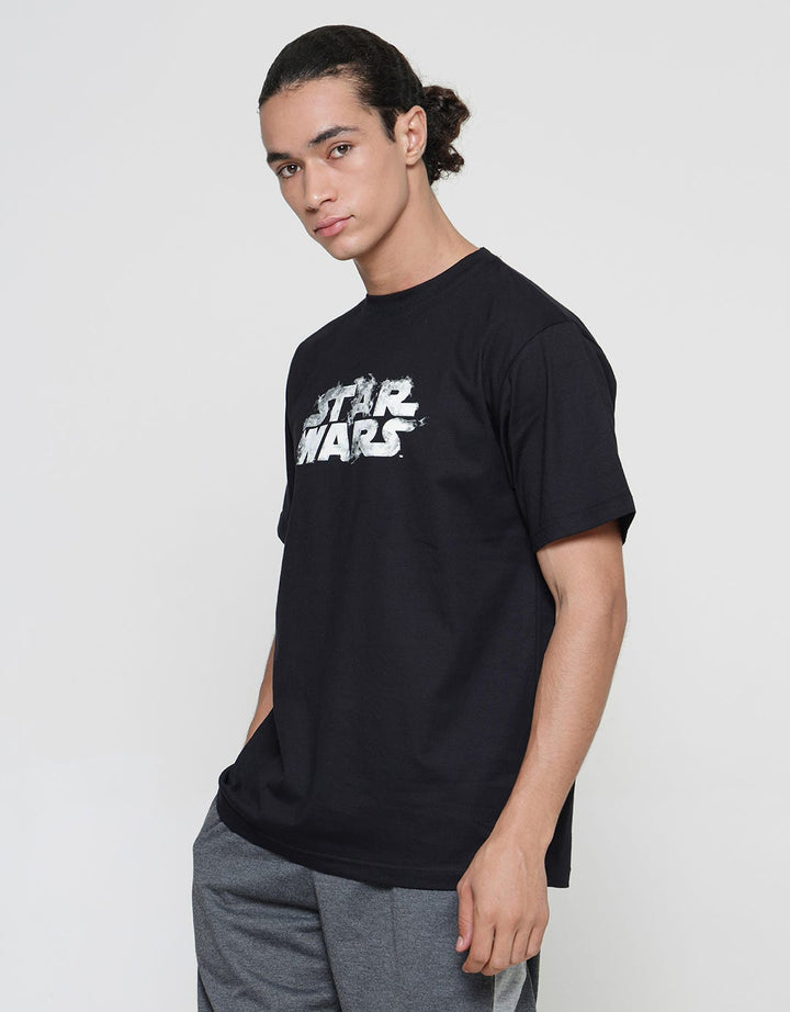 Star Wars Logo In Flame Casual Men's T-Shirt