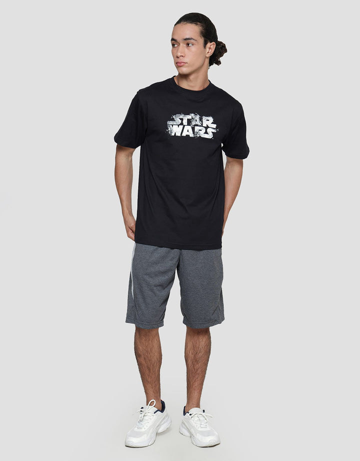 Star Wars Logo In Flame Casual Men's T-Shirt