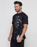Star Wars Darth Vader Face In Front Kaos Lengan Pendek Pria