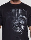 Star Wars Darth Vader Face In Front Kaos Lengan Pendek Pria