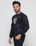 Star Wars White Logo Puff Sweater Men