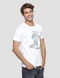 T Zone Print Graphic Exploration Men's Short Sleeve T-Shirt