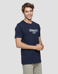 T Zone Big Size Print Stronger Kaos Lengan Pendek Pria
