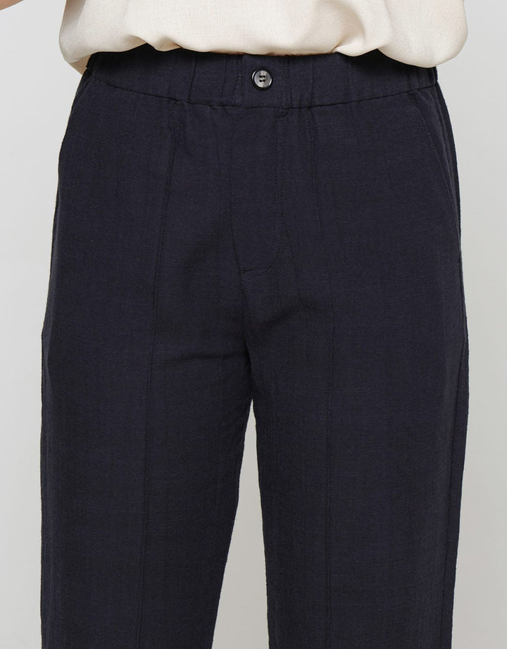Connexion Celana Panjang Linen Crinkle Wanita