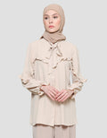 Annisa Tie On Neck Kemeja Wanita